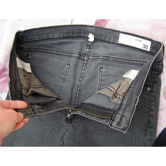 New rag & bone High Waist cropped Flare Jeans 30 - Picture 5 of 8